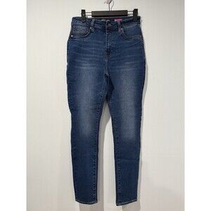 Faith Jeans Women 27" Slim Fit High Rise Stretch Pockets Travel Concert Vacation